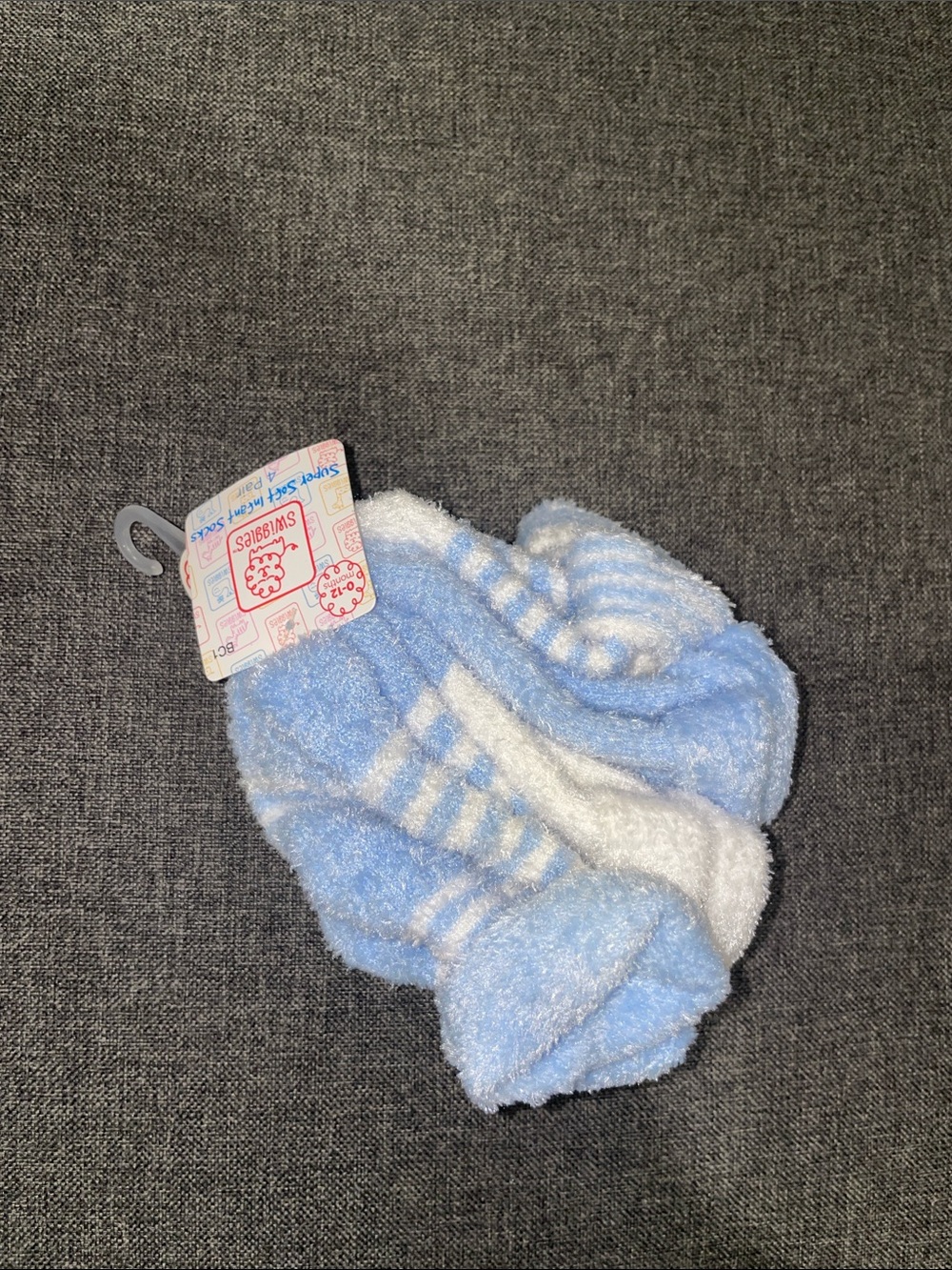 Swiggles Super Soft Infant Socks- 4 pair